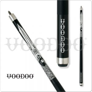 Voodoo Black & White VOD10 White Widow Pool Cue